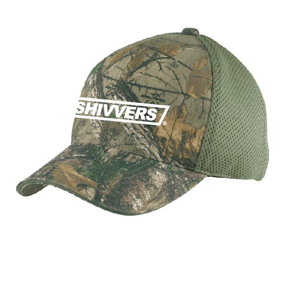 Camouflage Cap with Air Mesh Back - Shivvers Mfg. Employee Company Store